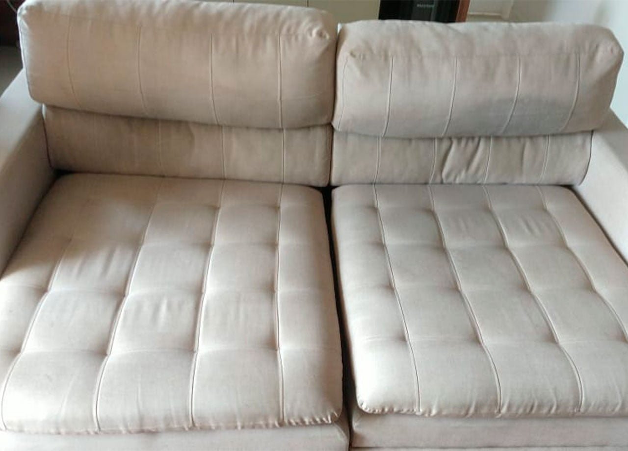 Lavagem, limpeza, higienização e impermeabilização de sofá.